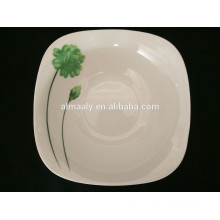 wholesale white porcelain bowl, square salad bowl ,square soup bowl